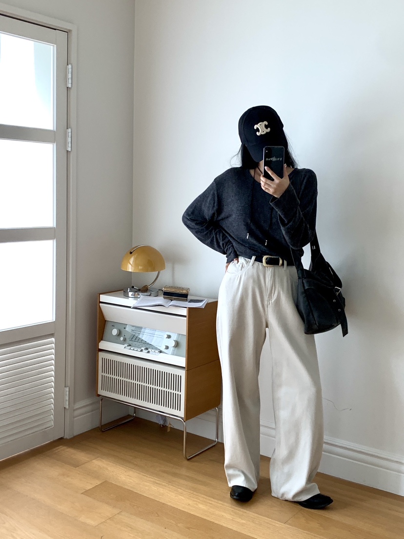 DAVICHI東大門㊣實拍女士新品真品推薦人氣牛仔褲含隨機腰帶DAVICHI牛仔褲