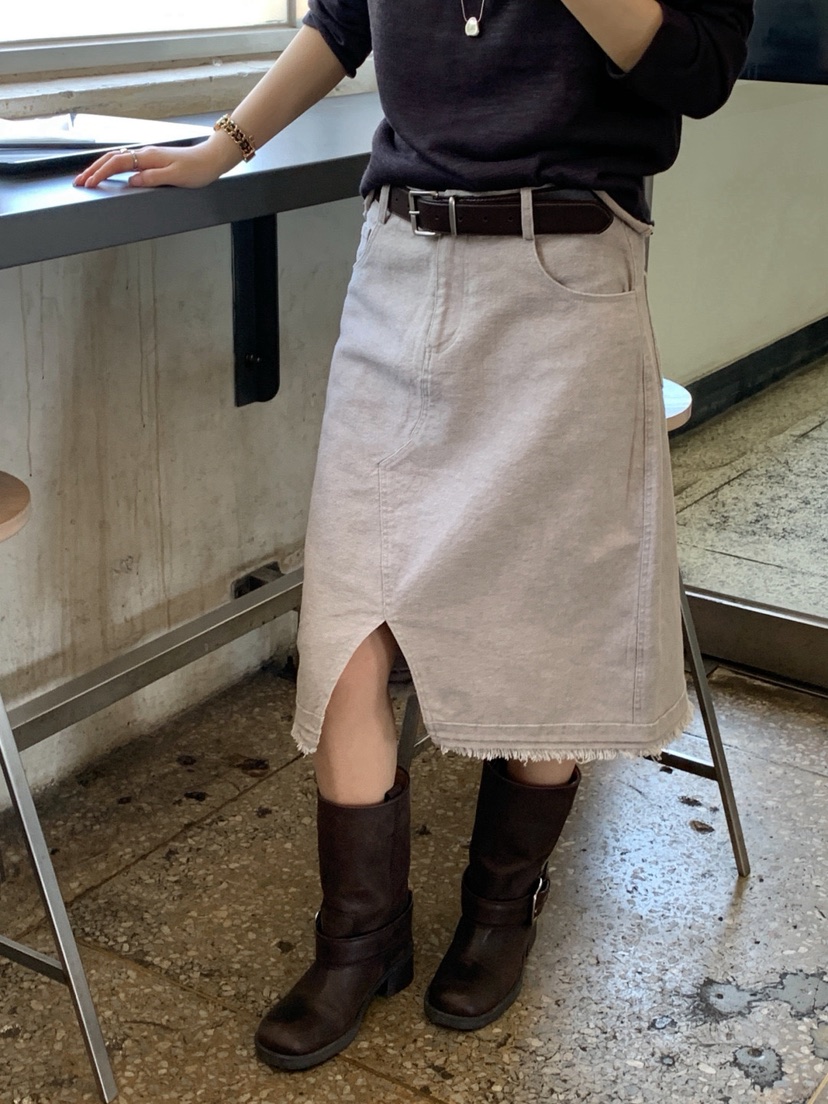 SYMBOL東大門㊣實拍女裝新品休閑真品半身裙中短裙不含腰帶SYMBOL半身裙/中短裙