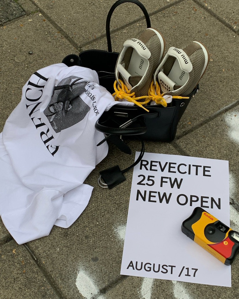 REVE CITE-L東大門㊣直郵女士新款25秋冬熱賣休閑真品T恤REVE CITET恤