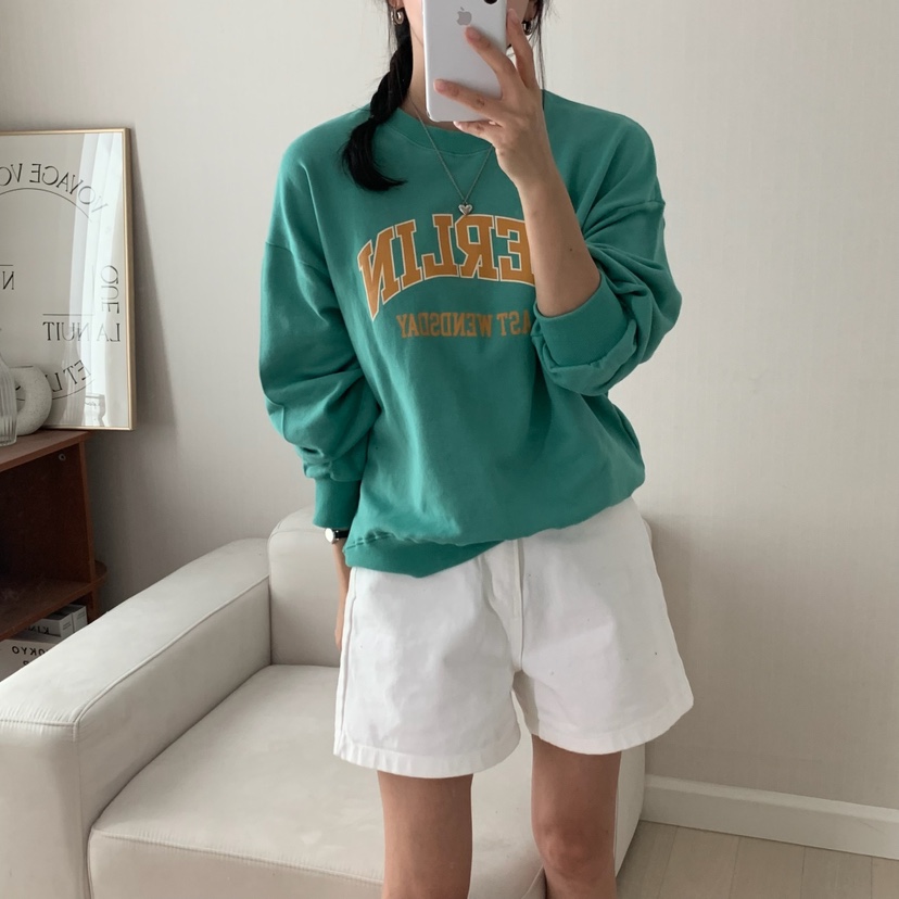 HELLO JINI東大門㊣實拍女士新品真品25秋冬熱賣休閑人氣衛衣HELLO JINI衛衣