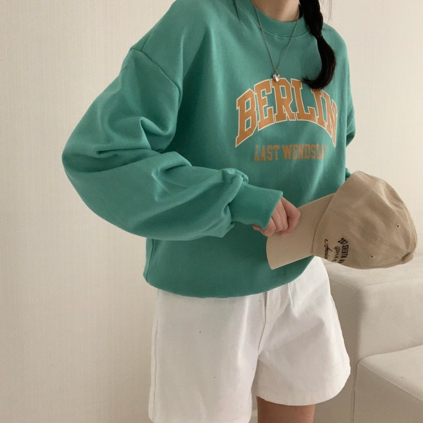 HELLO JINI東大門㊣實拍女士新品真品25秋冬熱賣休閑人氣衛衣HELLO JINI衛衣