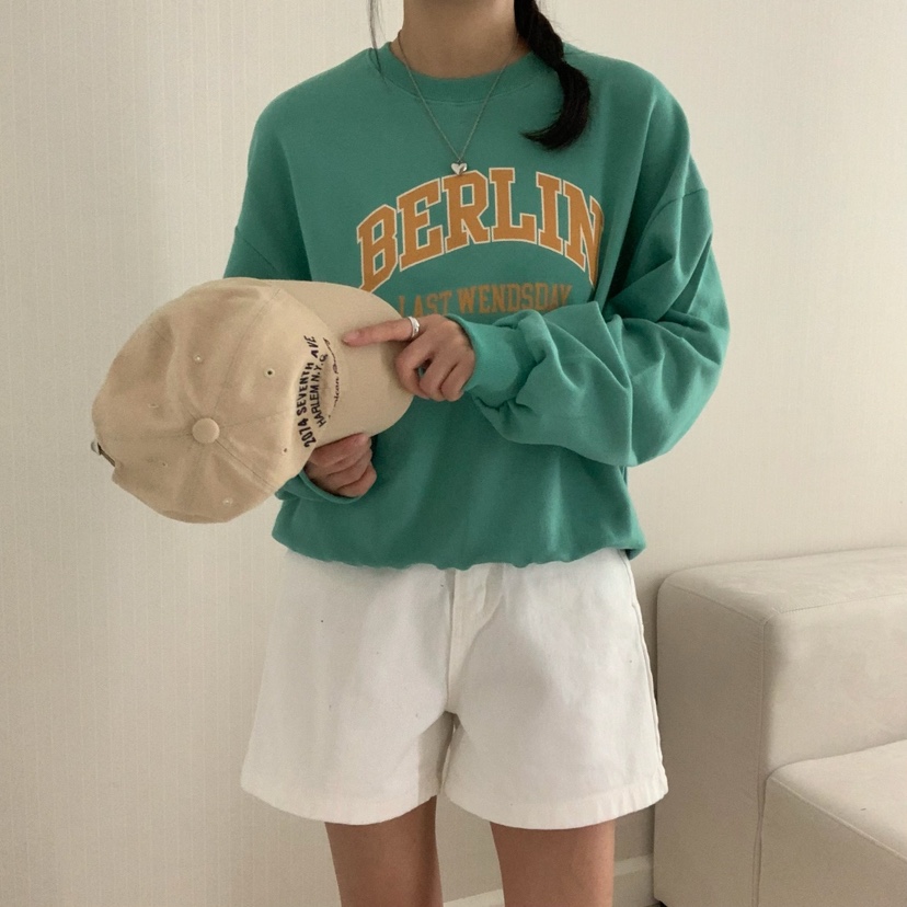 HELLO JINI東大門㊣實拍女士新品真品25秋冬熱賣休閑人氣衛衣HELLO JINI衛衣