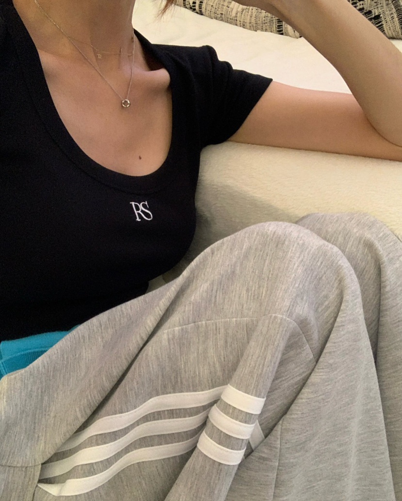 REVE CITE-L東大門㊣直郵女裝新品推薦休閑25秋冬職業T恤REVE CITET恤