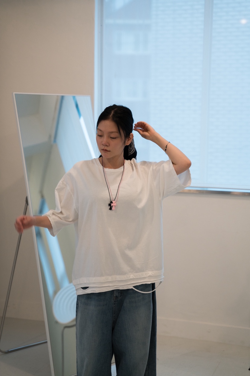FRANC—L韓國直郵㊣女士新品休閑人氣25秋冬時尚真品職業T恤FRANCT恤