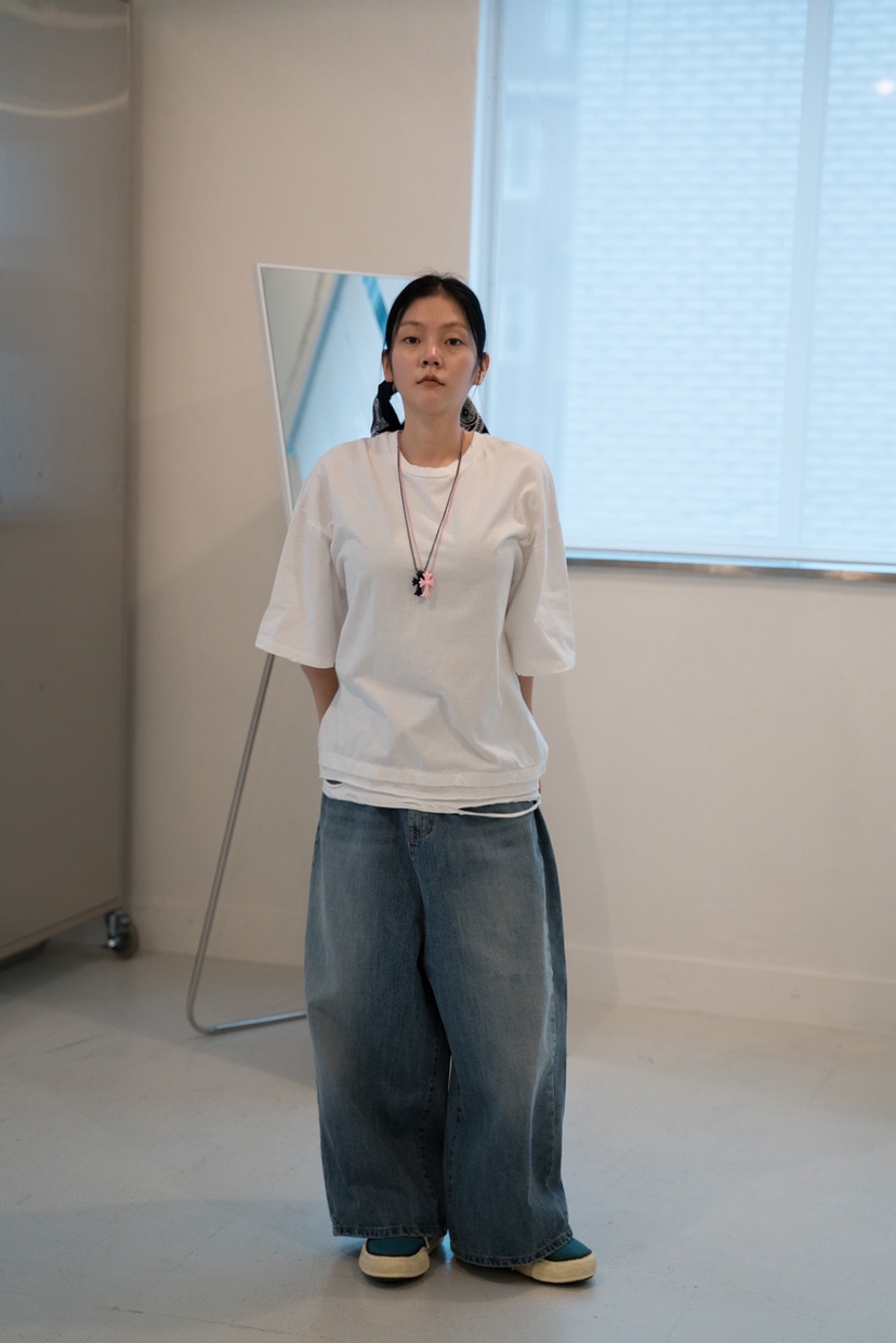 FRANC—L韓國直郵㊣女士新品休閑人氣25秋冬時尚真品職業T恤FRANCT恤