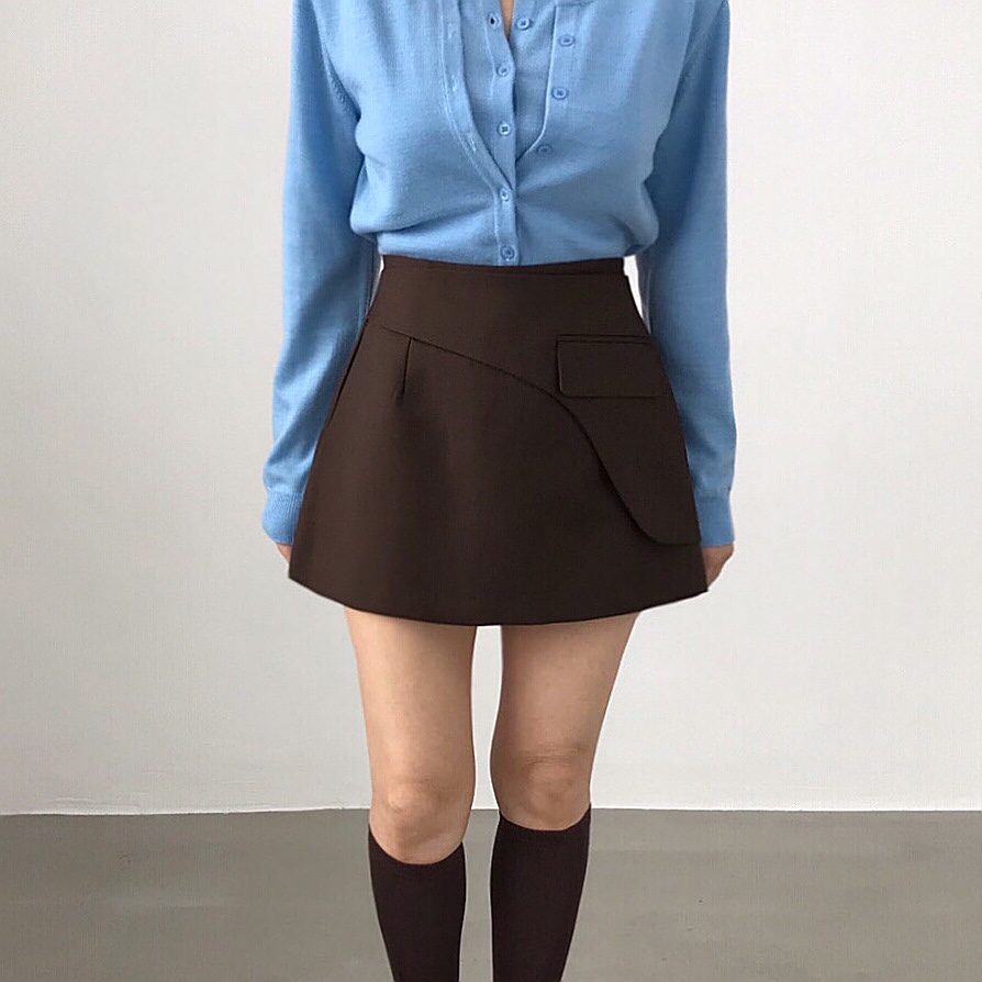2TWO MOON韓國直郵㊣女士新品時尚休閑真品熱賣25秋冬短裙2TWO MOON短裙