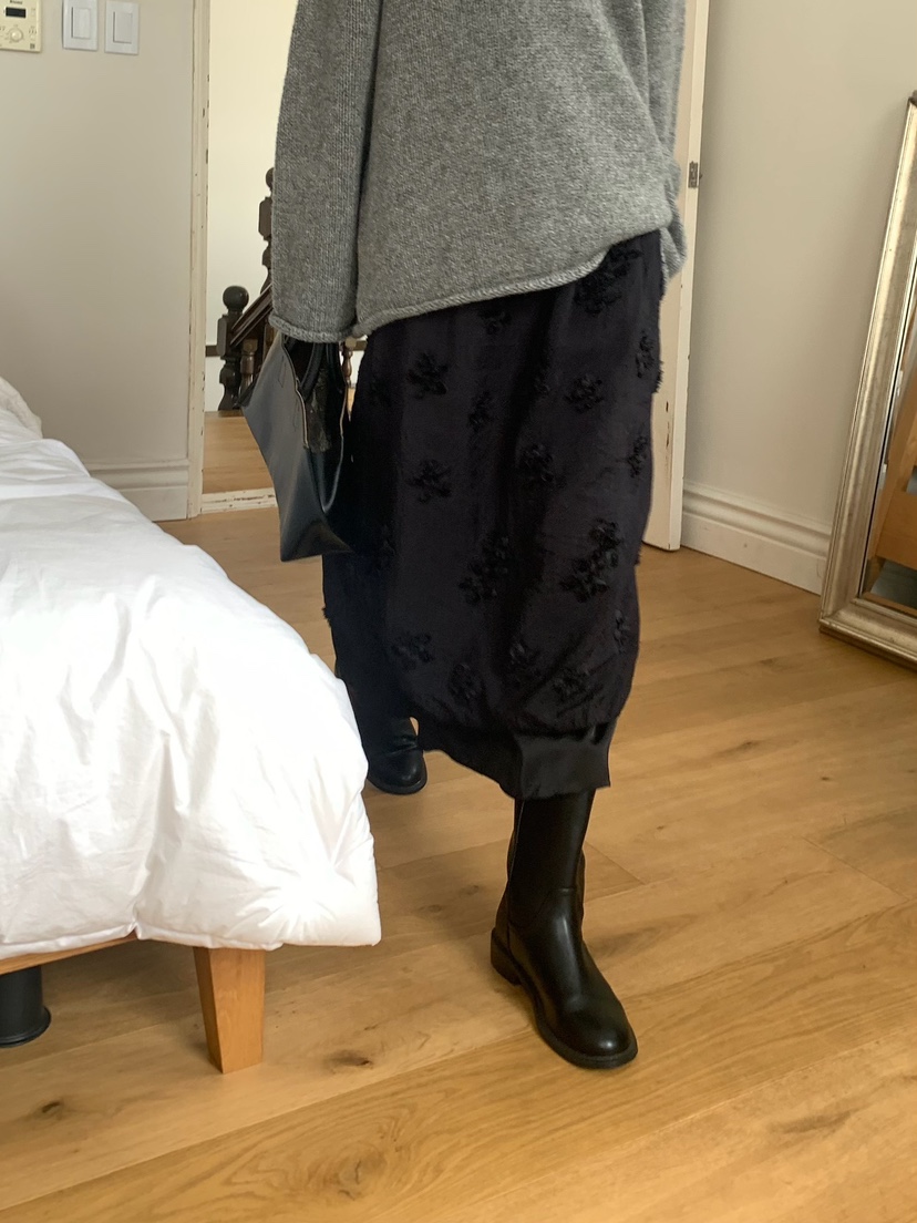 BLEECKER韓國直郵㊣女士新品25秋冬推薦人氣時尚真品職業長裙BLEECKER長裙
