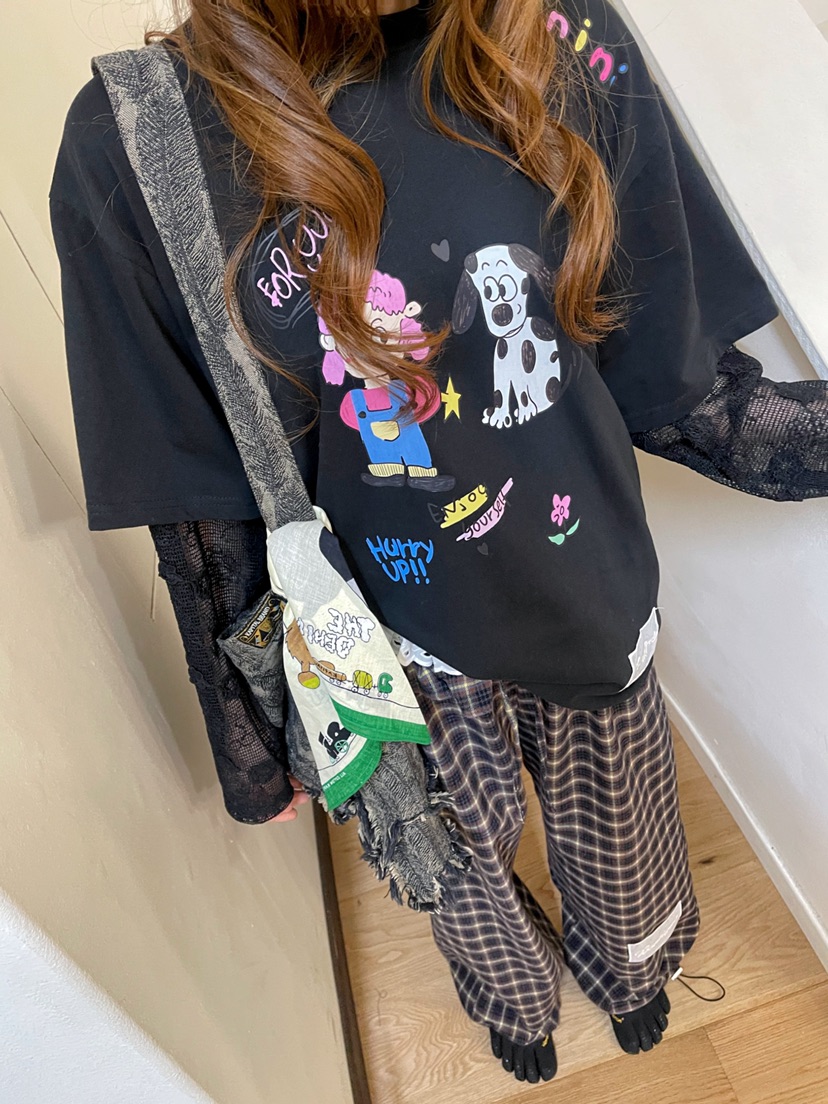 BOUTIQUE-L東大門㊣實拍女裝新品休閑真品時尚職業休閑褲格紋BOUTIQUE-L休閑褲