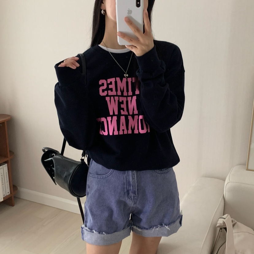 HELLO JINI韓國直郵㊣女士新款人氣熱賣職業真品時尚25秋冬衛衣HELLO JINI衛衣