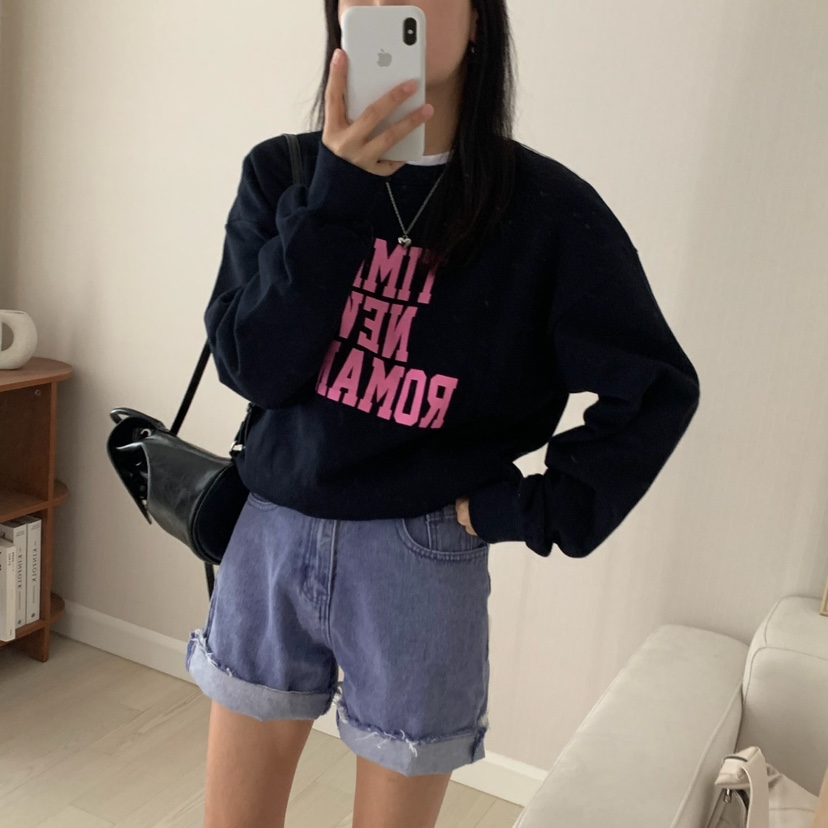 HELLO JINI韓國直郵㊣女士新款人氣熱賣職業真品時尚25秋冬衛衣HELLO JINI衛衣