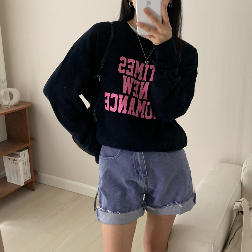 HELLO JINI韓國直郵㊣女士新款人氣熱賣職業真品時尚25秋冬衛衣HELLO JINI衛衣