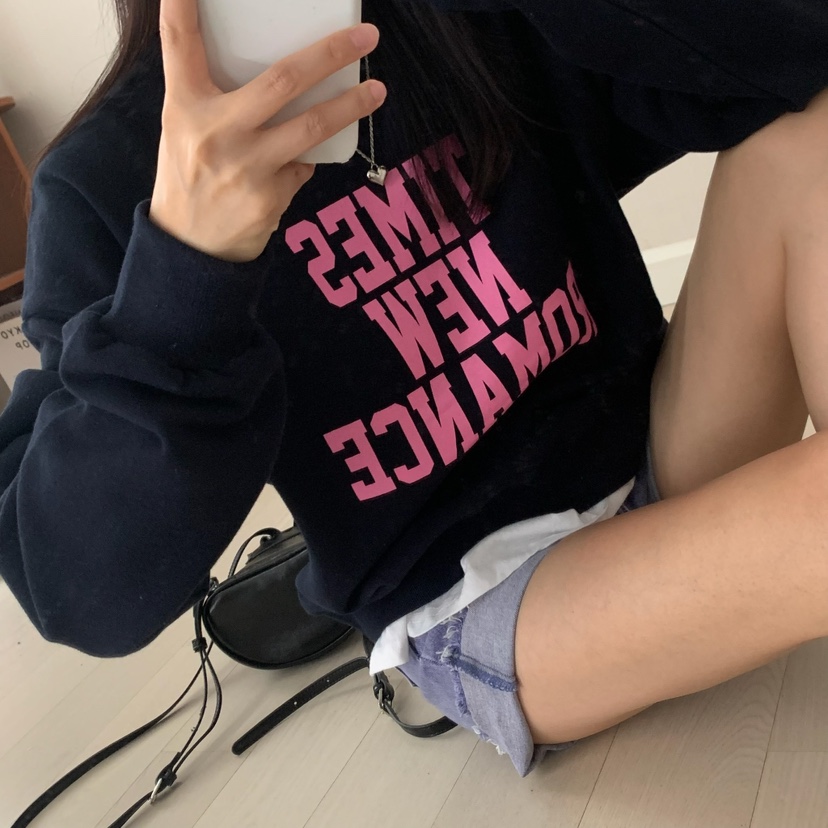 HELLO JINI韓國直郵㊣女士新款人氣熱賣職業真品時尚25秋冬衛衣HELLO JINI衛衣