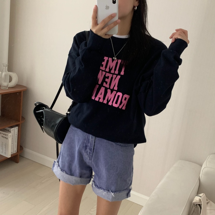 HELLO JINI韓國直郵㊣女士新款人氣熱賣職業真品時尚25秋冬衛衣HELLO JINI衛衣