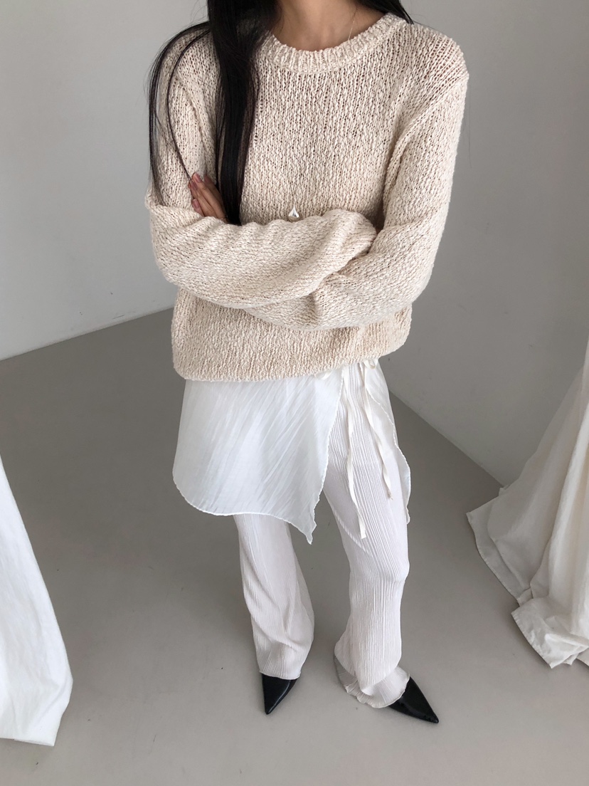 ROUGH韓國代購㊣女裝新款休閑真品時尚人氣熱賣推薦25秋冬針織衫ROUGH針織衫