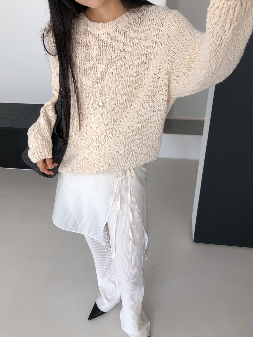 ROUGH韓國代購㊣女裝新款休閑真品時尚人氣熱賣推薦25秋冬針織衫ROUGH針織衫