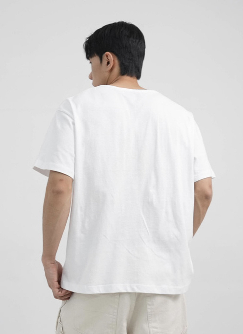 #東大門㊣代購女裝新品25秋冬職業時尚真品推薦熱賣人氣T恤THE CLAP-男裝T恤