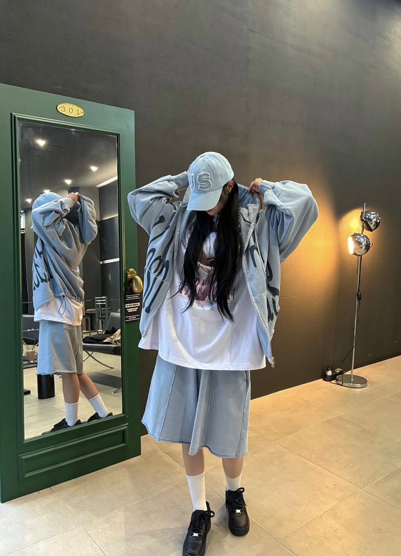 #東大門㊣代購女士新品時尚職業25秋冬真品人氣短褲男女同款THE CLAP-男裝短褲