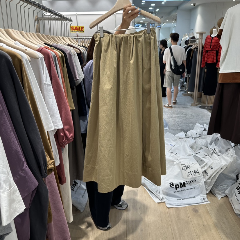 REVE-L東大門㊣直郵女士新款真品職業25秋冬推薦熱賣時尚長裙REVE-L長裙