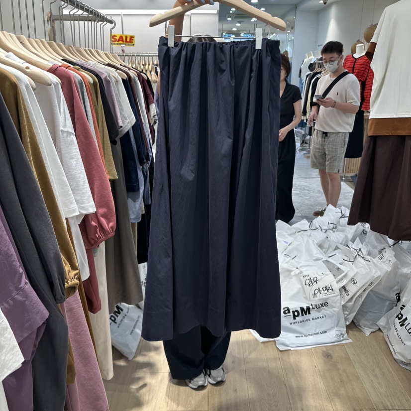 REVE-L東大門㊣直郵女士新款真品職業25秋冬推薦熱賣時尚長裙REVE-L長裙圖色2