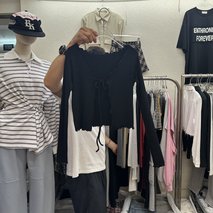 MAGOT東大門㊣代購女士新品時尚休閑熱賣25秋冬真品職業針織衫IIIΛGOT/MAGOT針織衫圖色3