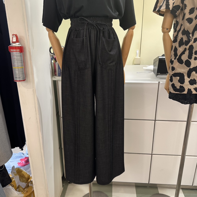 OREUM東大門㊣實拍女士新品人氣時尚休閑25秋冬熱賣職業休閑褲OREUM休閑褲圖色2