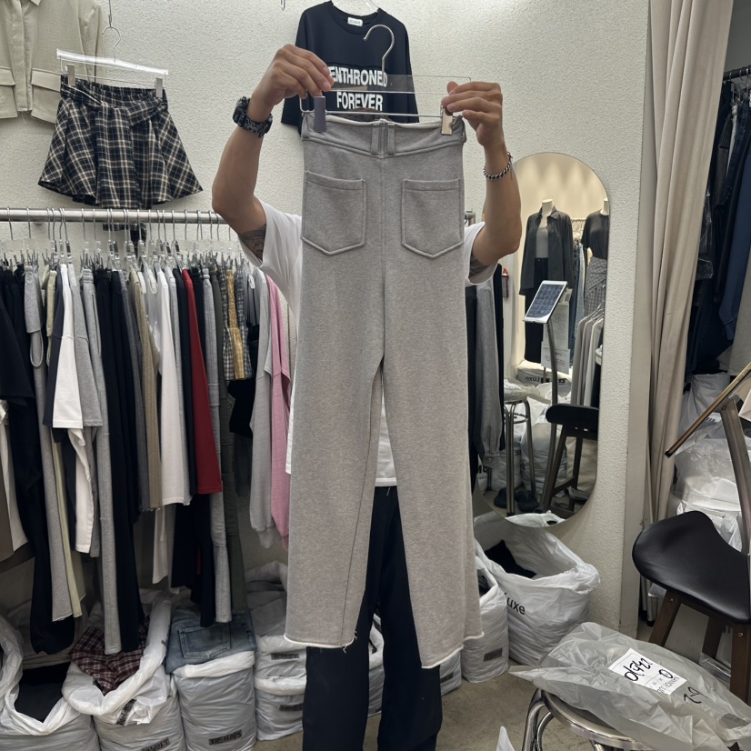 MAGOT韓國代購㊣女士新品時尚人氣25秋冬休閑熱賣職業休閑褲IIIΛGOT/MAGOT休閑褲