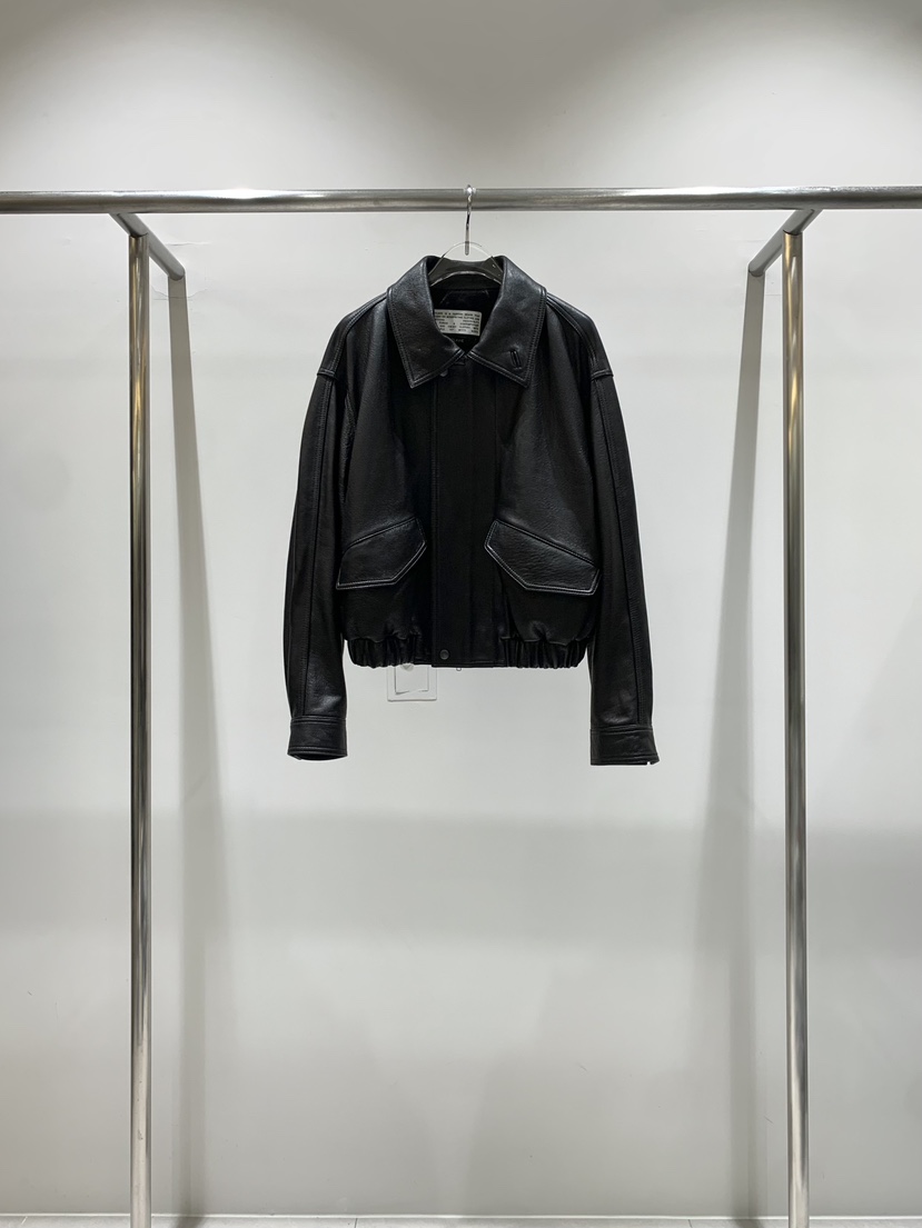 CESTLAVIE韓國直郵㊣女裝新品25秋冬人氣推薦熱賣真品職業皮衣CESTLAVIE皮衣圖色1