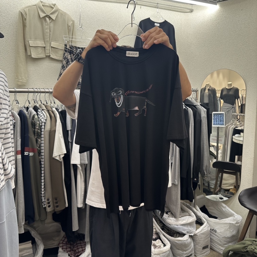 MAGOT東大門㊣直郵女裝新品休閑職業人氣時尚推薦熱賣25秋冬T恤IIIΛGOT/MAGOTT恤圖色4