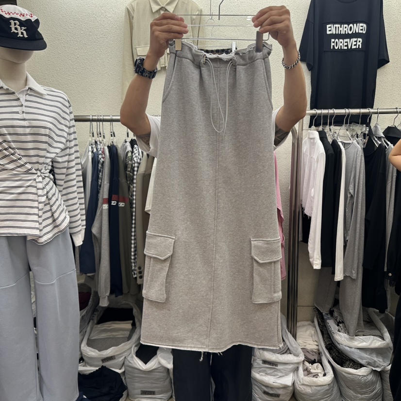 MAGOT東大門㊣代購女裝新款時尚真品人氣推薦職業25秋冬長裙IIIΛGOT/MAGOT長裙圖色1