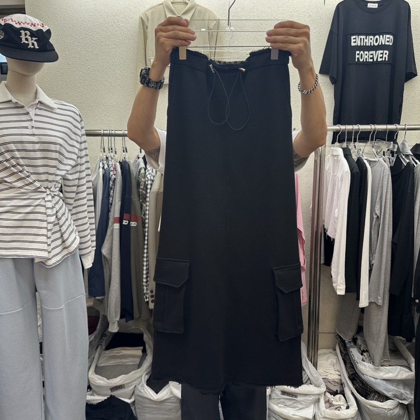 MAGOT東大門㊣代購女裝新款時尚真品人氣推薦職業25秋冬長裙IIIΛGOT/MAGOT長裙圖色3