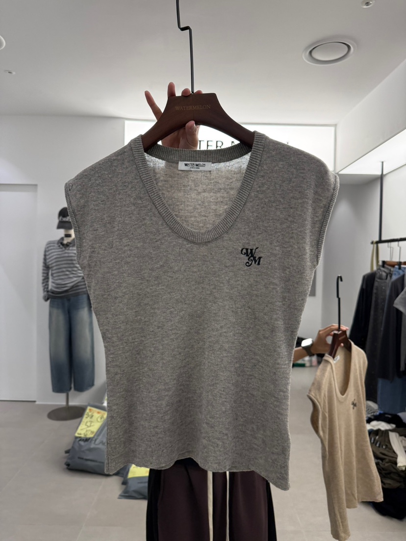 WATERMELON東大門㊣直郵女士新款時尚推薦真品吊帶背心羊毛de goyou吊帶/背心圖色3