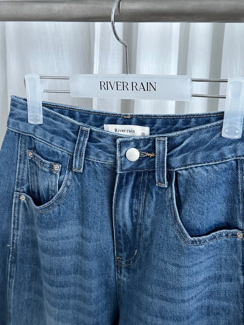 RIVER RAIN韓國直郵㊣女士新款休閑時尚熱賣25秋冬職業牛仔褲RIVER RAIN牛仔褲