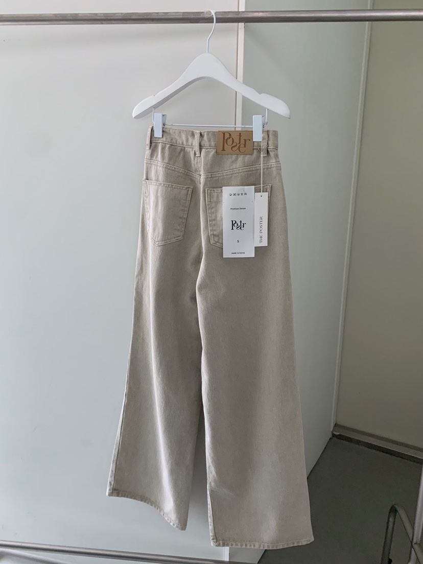 SHOP POSTER韓國直郵㊣女裝新款時尚休閑推薦真品25秋冬牛仔褲SHOP_POSTER牛仔褲