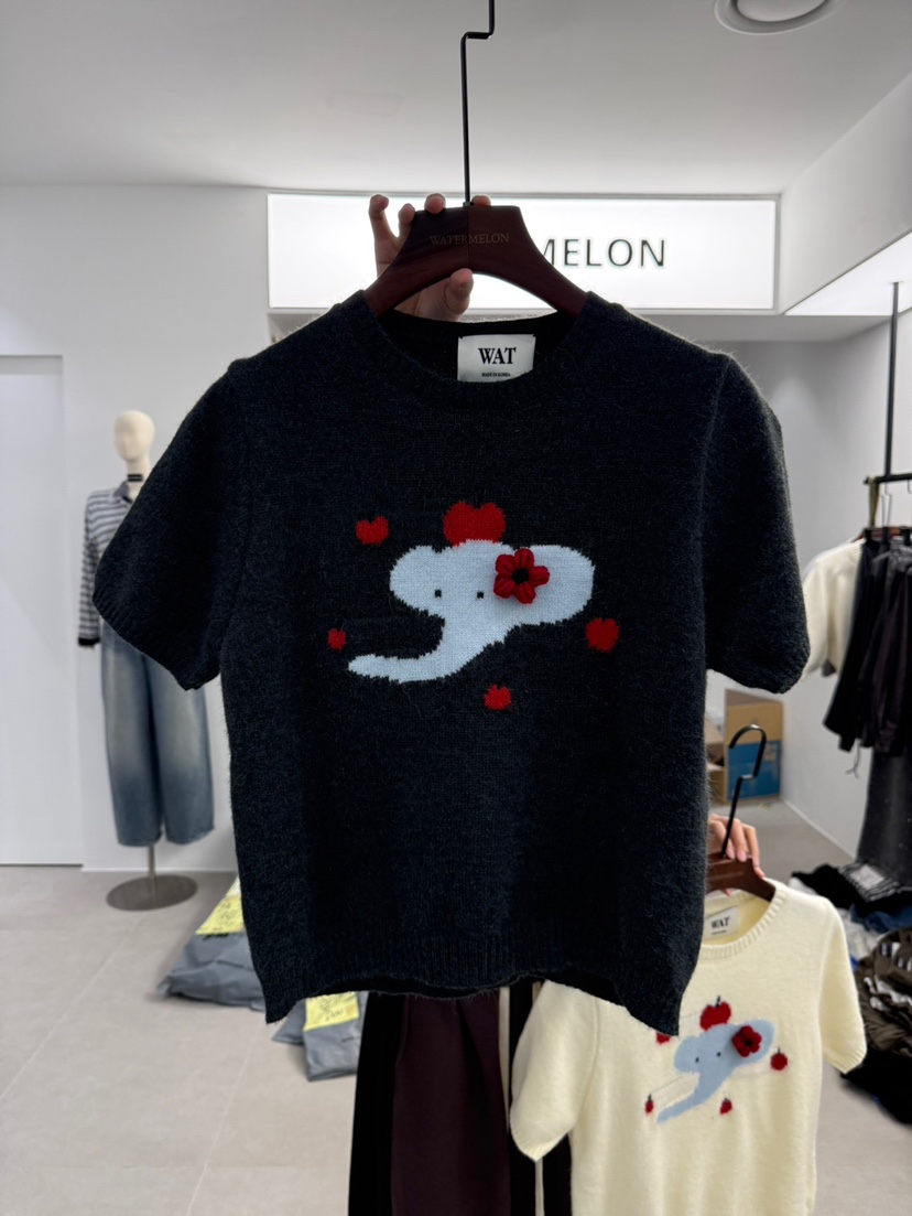 WATERMELON東大門㊣實拍女裝新品熱賣職業時尚25秋冬針織衫de goyou針織衫圖色3