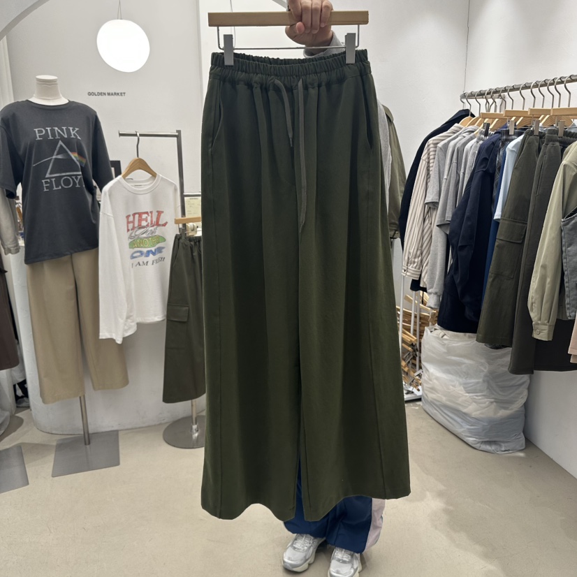 GOLDEN MARKET東大門㊣直郵女裝新款熱賣真品推薦人氣休閑褲GOLDEN MARKET休閑褲圖色2