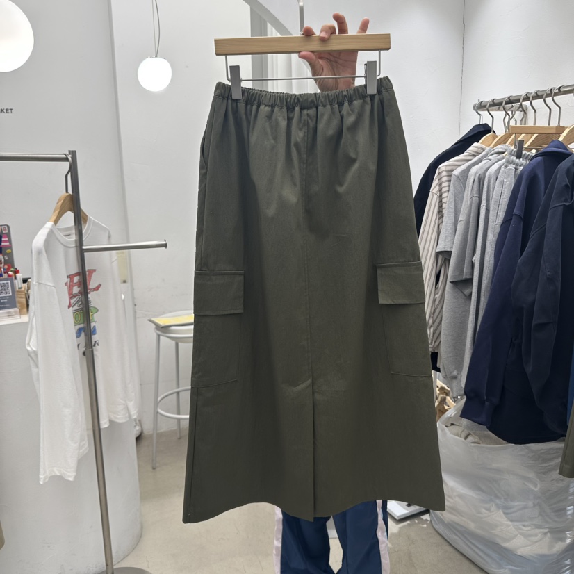GOLDEN MARKET韓國代購㊣女裝新款真品熱賣職業25秋冬長裙GOLDEN MARKET長裙