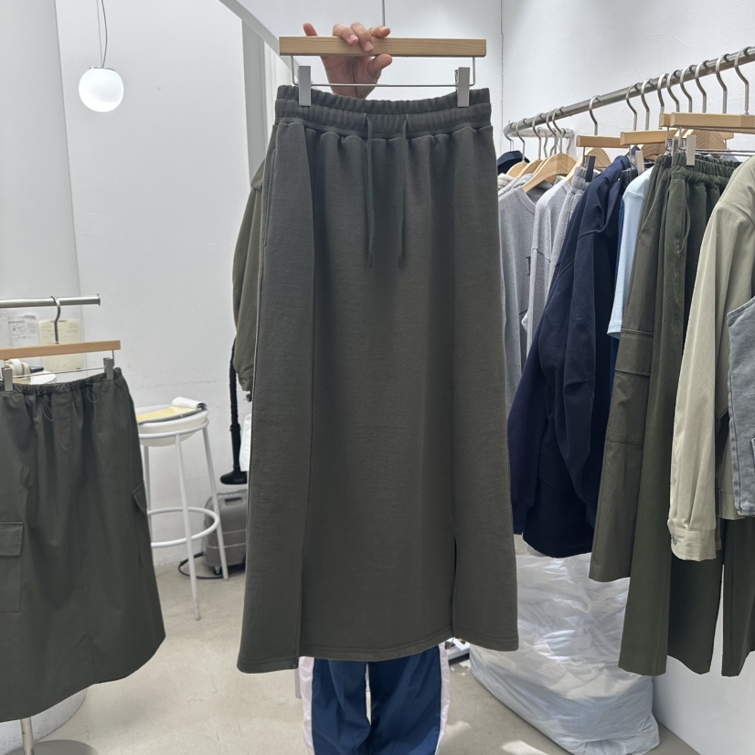 GOLDEN MARKET東大門㊣實拍女士新品休閑推薦人氣真品長裙GOLDEN MARKET長裙圖色2