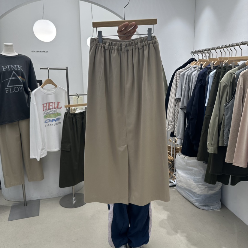 GOLDEN MARKET韓國直郵㊣女士新品人氣職業熱賣真品25秋冬長裙GOLDEN MARKET長裙