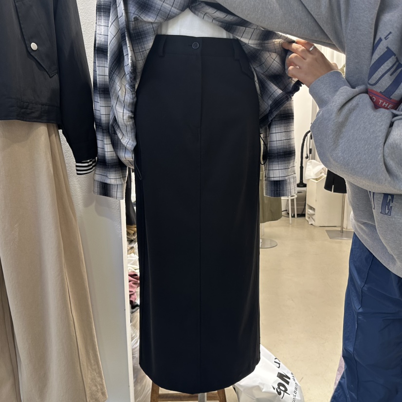 GOLDEN MARKET韓國直郵㊣女士新品人氣職業熱賣真品25秋冬長裙GOLDEN MARKET長裙圖色2