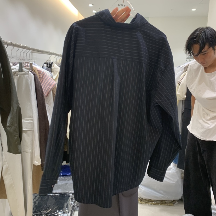 THE REST東大門㊣代購女士新款職業推薦25秋冬襯衫蕾絲衫條紋THE REST/UNNOEUD襯衫/蕾絲衫