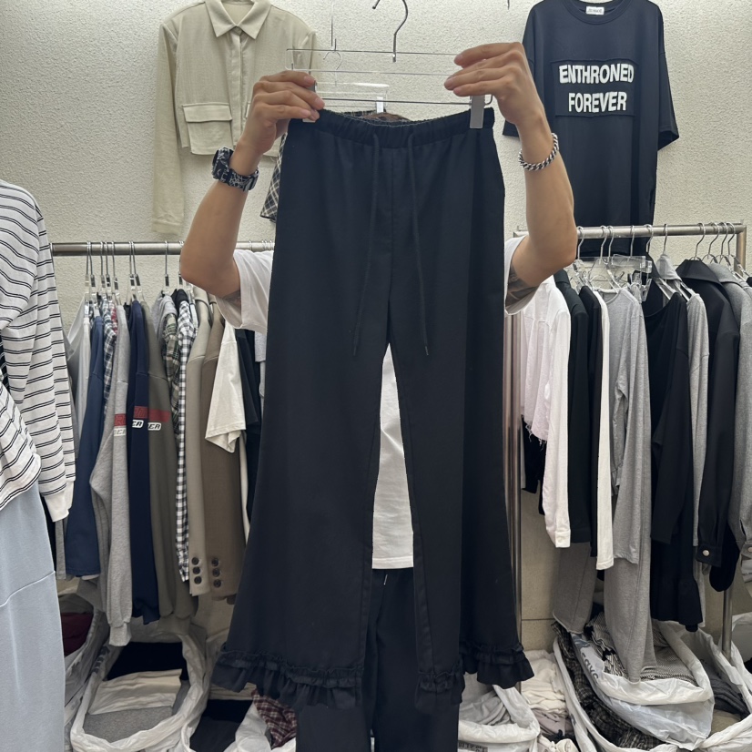 MAGOT韓國直郵㊣女士新款人氣25秋冬職業真品推薦熱賣休閑褲IIIΛGOT/MAGOT休閑褲圖色3