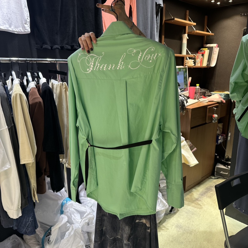 CHAVI東大門㊣實拍女士新品職業人氣休閑時尚25秋冬襯衫蕾絲衫CHAVI襯衫/蕾絲衫