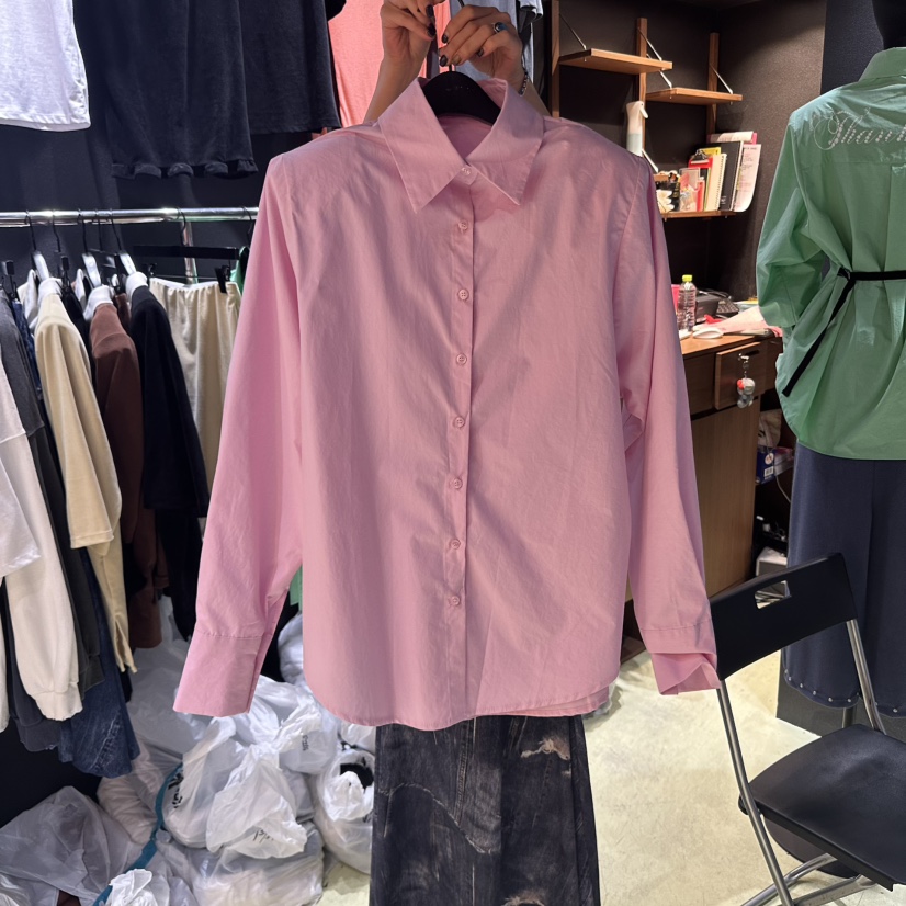 CHAVI東大門㊣實拍女士新品職業人氣休閑時尚25秋冬襯衫蕾絲衫CHAVI襯衫/蕾絲衫圖色2