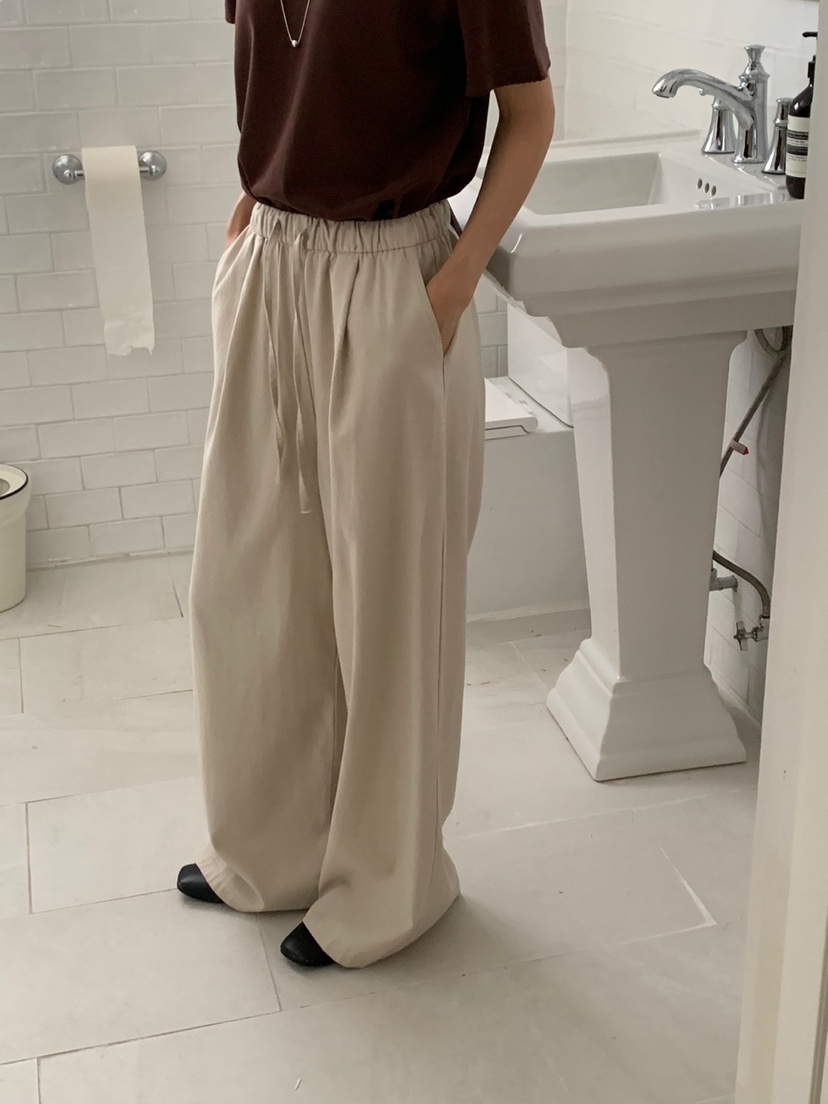 RIVER RAIN韓國直郵㊣女裝新品推薦25秋冬時尚職業休閑休閑褲RIVER RAIN休閑褲