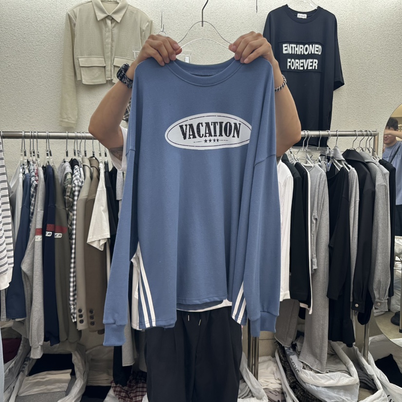 MAGOT韓國代購㊣女士新款真品25秋冬推薦休閑熱賣職業時尚衛衣IIIΛGOT/MAGOT衛衣圖色2