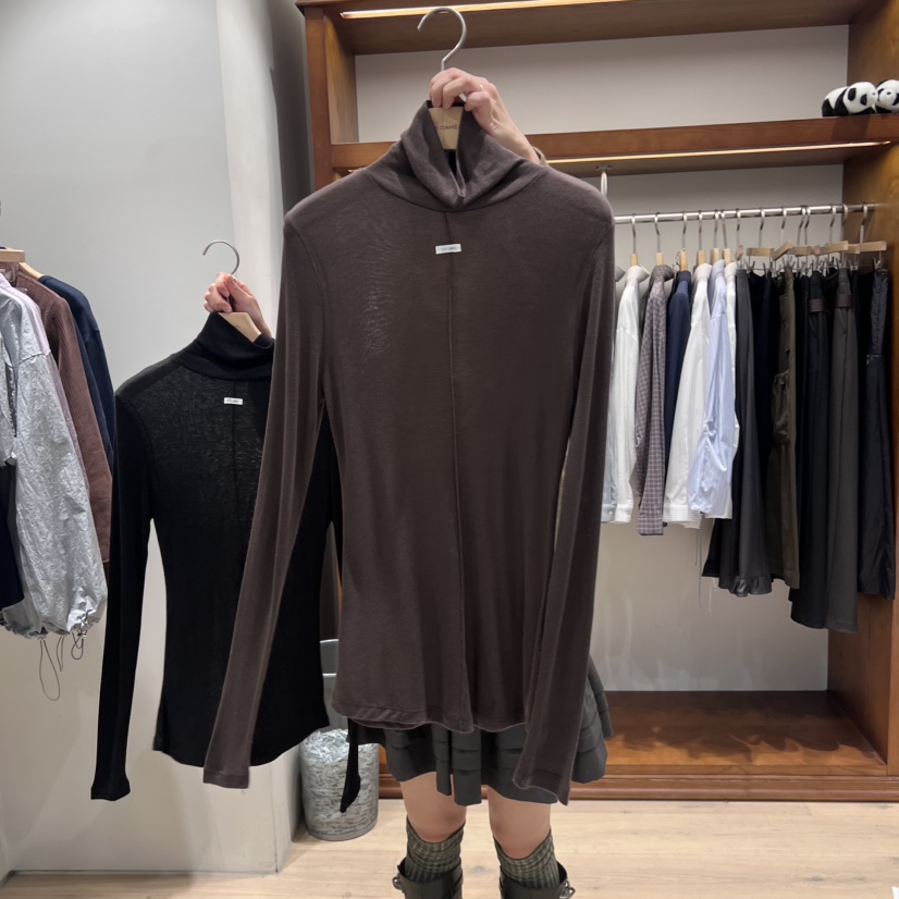 THE CAMEL韓國直郵㊣女士新品真品長袖T恤the came_l 家長袖T恤圖色3