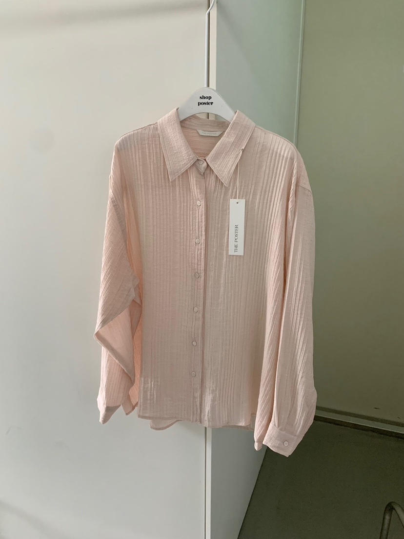 SHOP POSTER韓國代購㊣女裝新款職業25秋冬時尚襯衫蕾絲衫SHOP_POSTER襯衫/蕾絲衫圖色2