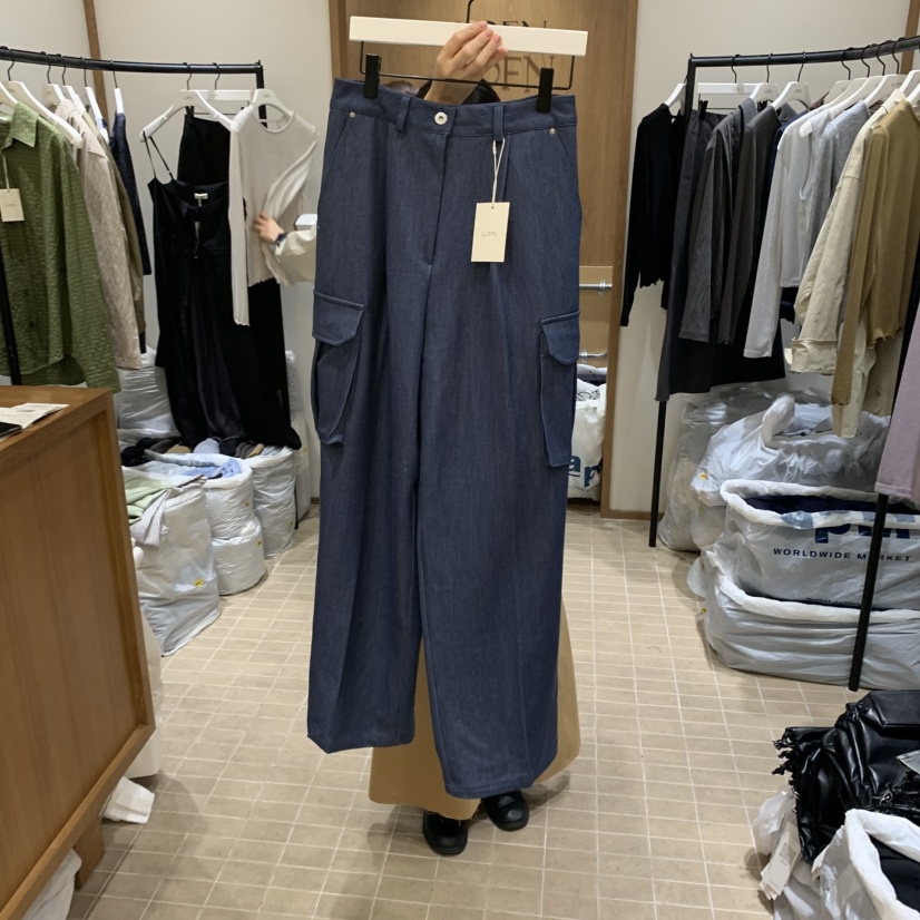 LOFN東大門㊣代購女裝新款人氣職業推薦熱賣真品休閑休閑褲LOFN休閑褲圖色2