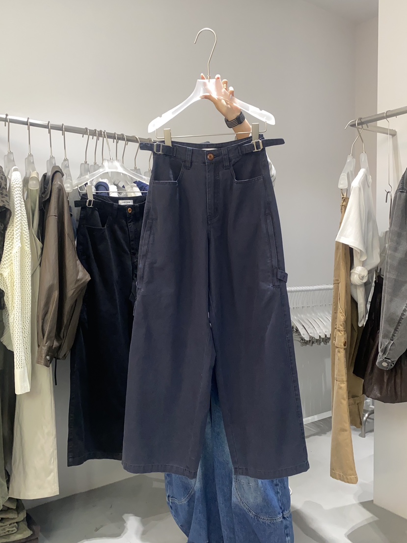 LOOKK韓國代購㊣女裝新品熱賣推薦真品人氣休閑25秋冬休閑褲LOOKK休閑褲圖色2