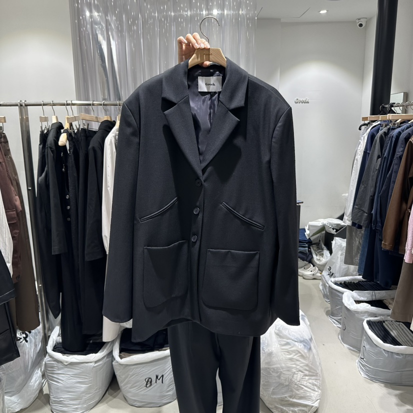 GREEK東大門㊣代購女士新品職業時尚熱賣人氣推薦真品休閑夾克GREEK夾克圖色2
